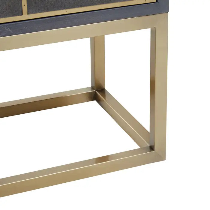 Diablo Four Drawer Console Table