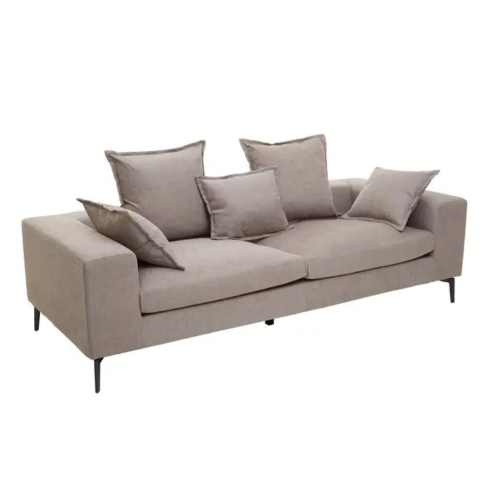 Atlantis 3 Seat Grey Sofa
