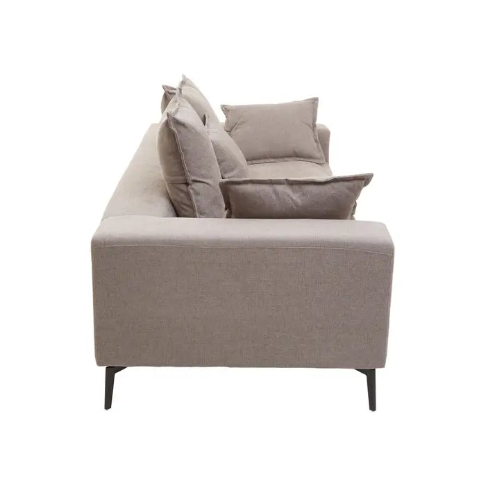 Atlantis 3 Seat Grey Sofa