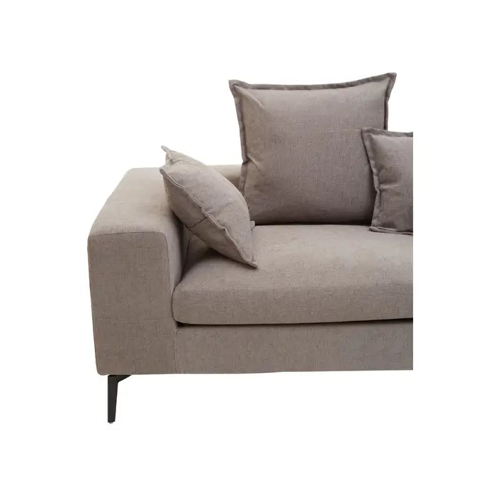 Atlantis 3 Seat Grey Sofa