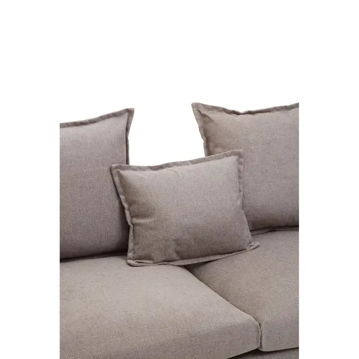 Atlantis 3 Seat Grey Sofa