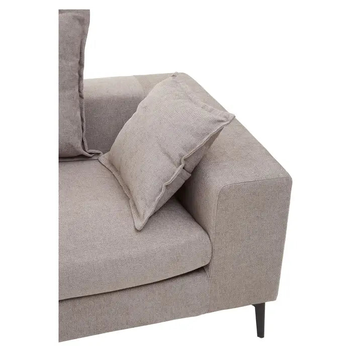 Atlantis 3 Seat Grey Sofa