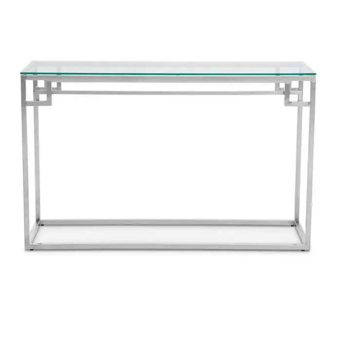 Arcane Silver Console Table