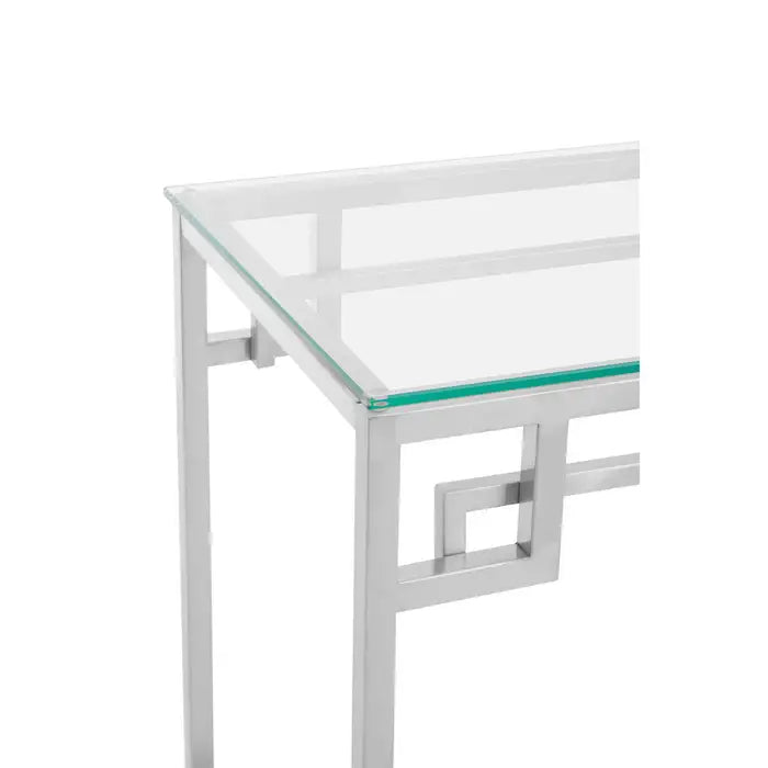 Arcane Silver Console Table