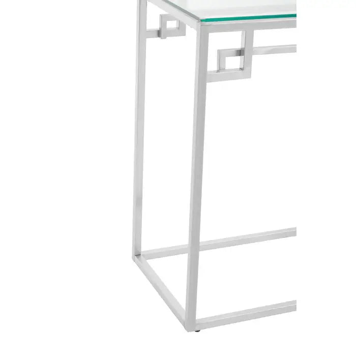 Arcane Silver Console Table