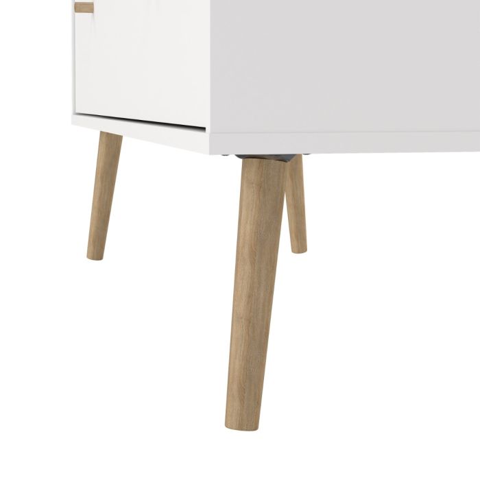 Creole Chest 2 + 2 Drawers White
