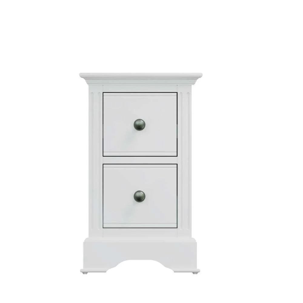 Bordeaux Bedroom White - Small Bedside