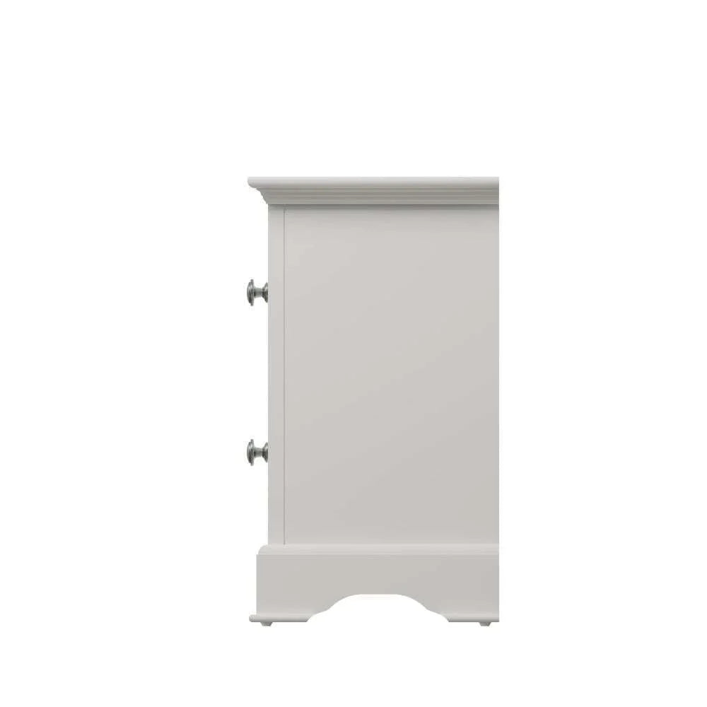 Bordeaux Bedroom White - Small Bedside