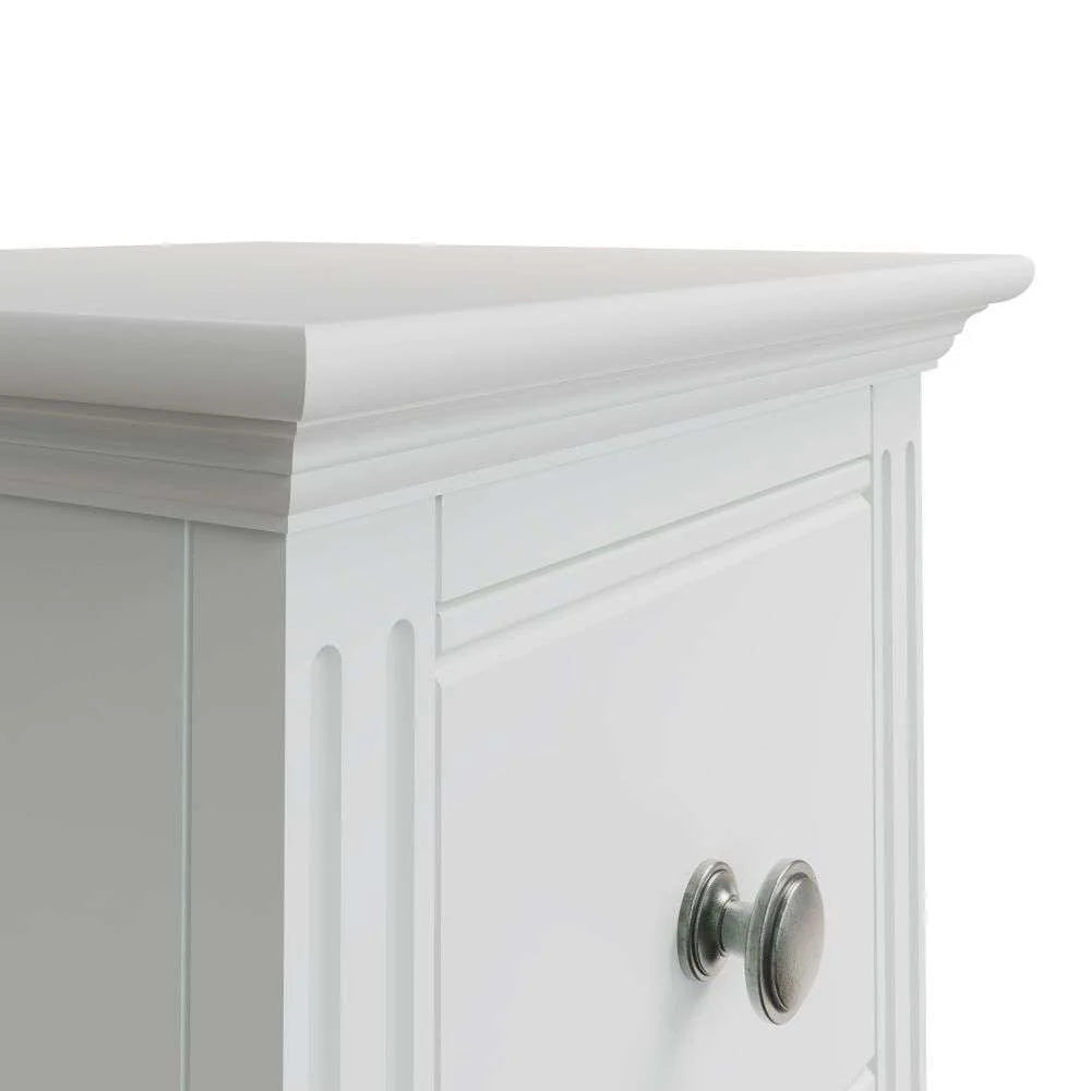 Bordeaux Bedroom White - Small Bedside