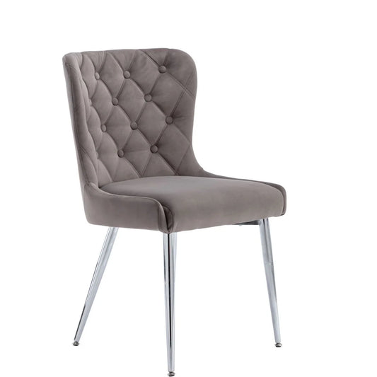 Modern and stylish, each chair is designed with quality in mind. A statement piece to suit any home and interior.  Dimensions:&nbsp;53 x 57 x 91 cm