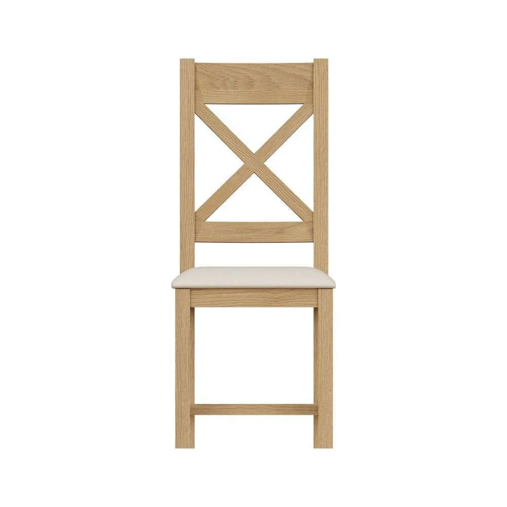 Coln Cross Back Chair Fabric