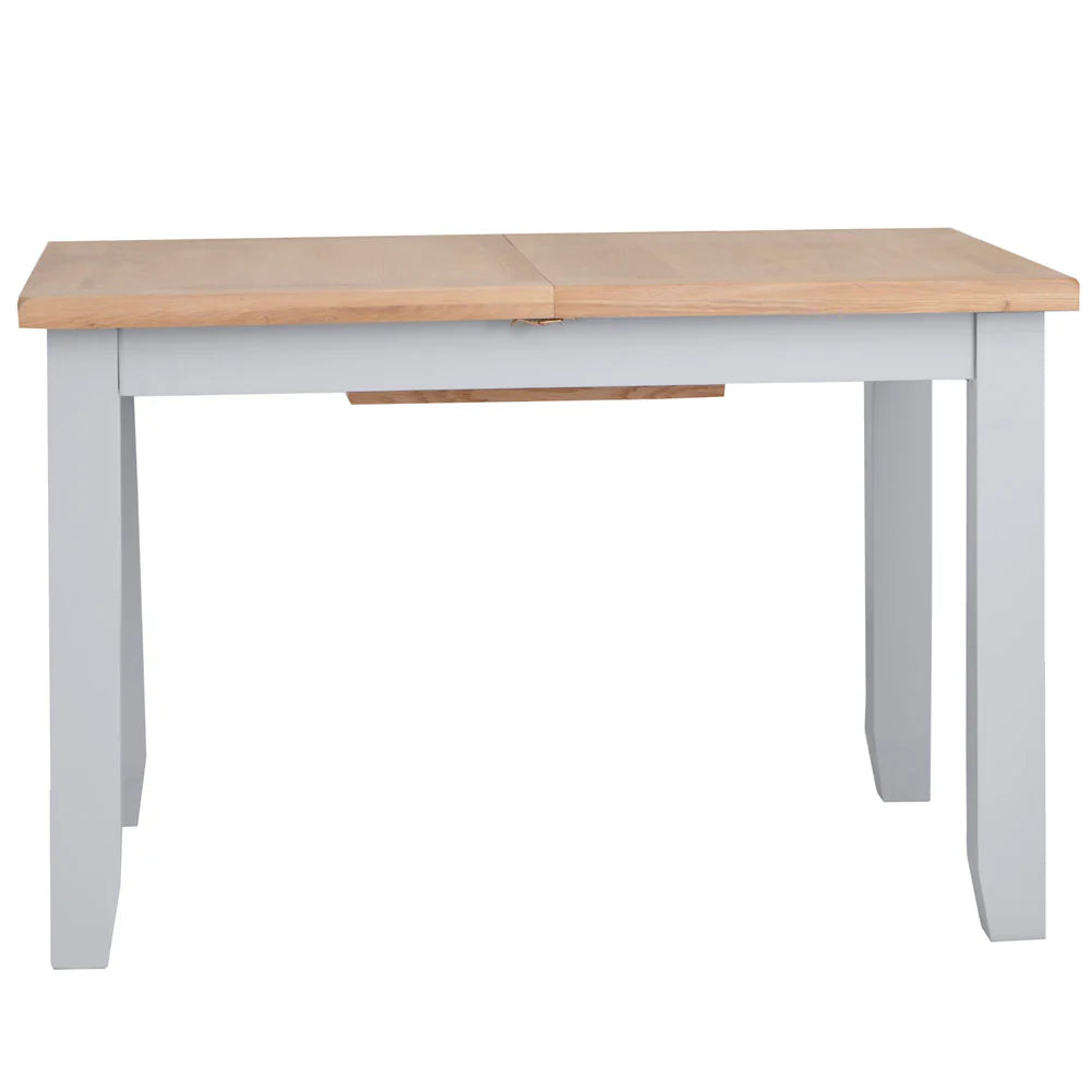 Ernest Dining Grey - 1.2m butterfly extending table