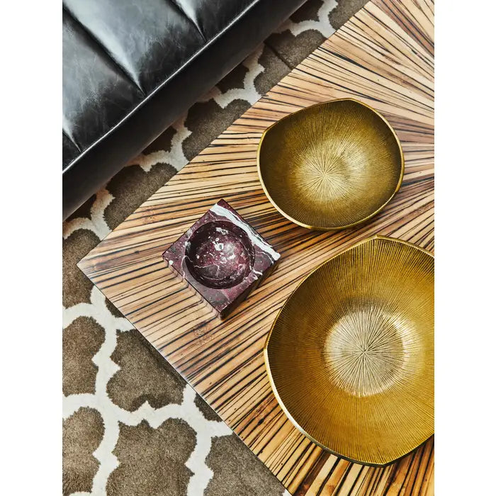 Estelle Handmade Gold Decorative Bowl