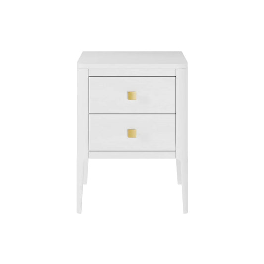 Compact, beautifully neat and styled in a gorgeous stained dark oak, the Audrina bedside table brings subtle luxury to any space.