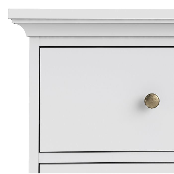Perth Chest Of 4 Drawers In White