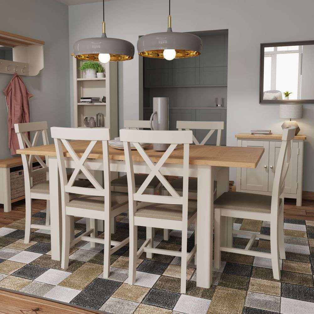 Realto Dining Truffle - 1.2M Extending Table