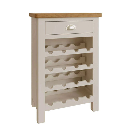 This oak and painted range is designed and manufactured to bring you exceptional value. Painted in our lovely Dove Grey, with soft, rounded corners each item is beautifully proportioned to add traditional style to modern homes.  Dimensions; 55 x 30 x 80 cm