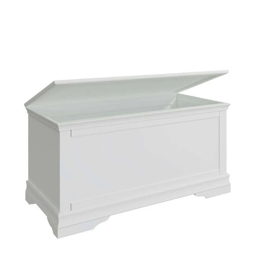Solance Bedroom White - Blanket Box