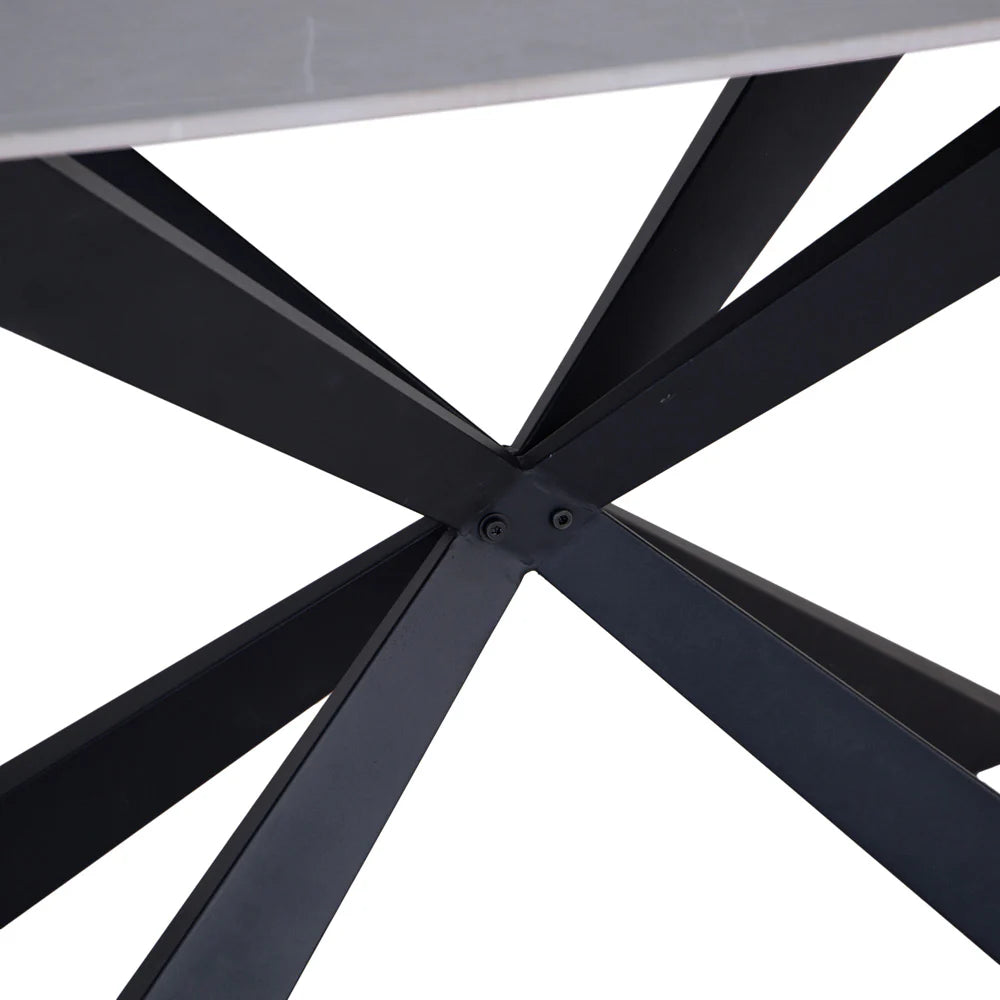 Rayo 1.4m Grey Table