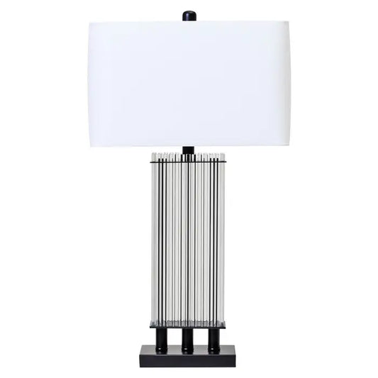 Ellen Table Lamp With Matte Black Base