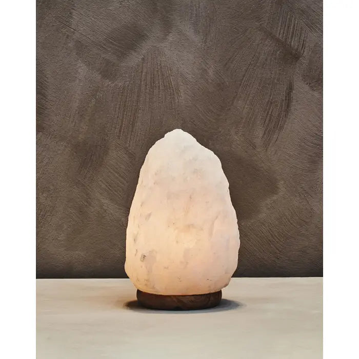 Nepal White Natural Salt Lamp