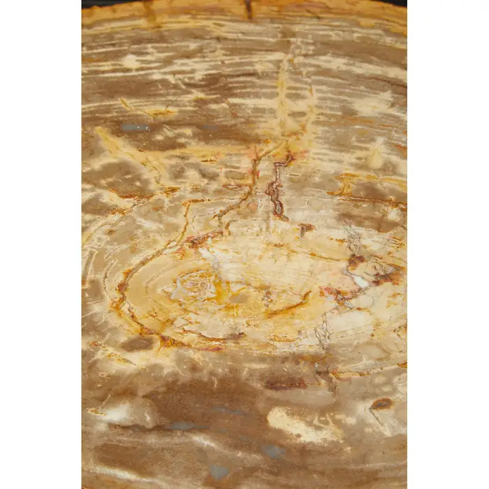 Natural wood finished coffee table. 