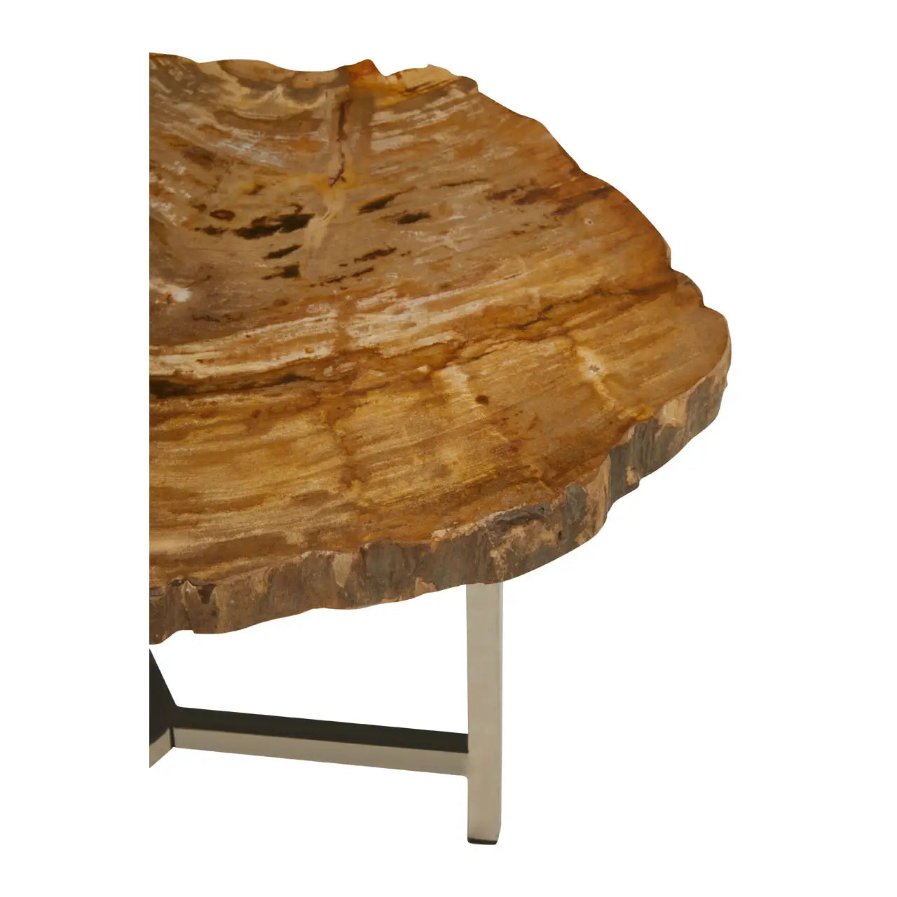 Natural wood small side table. 