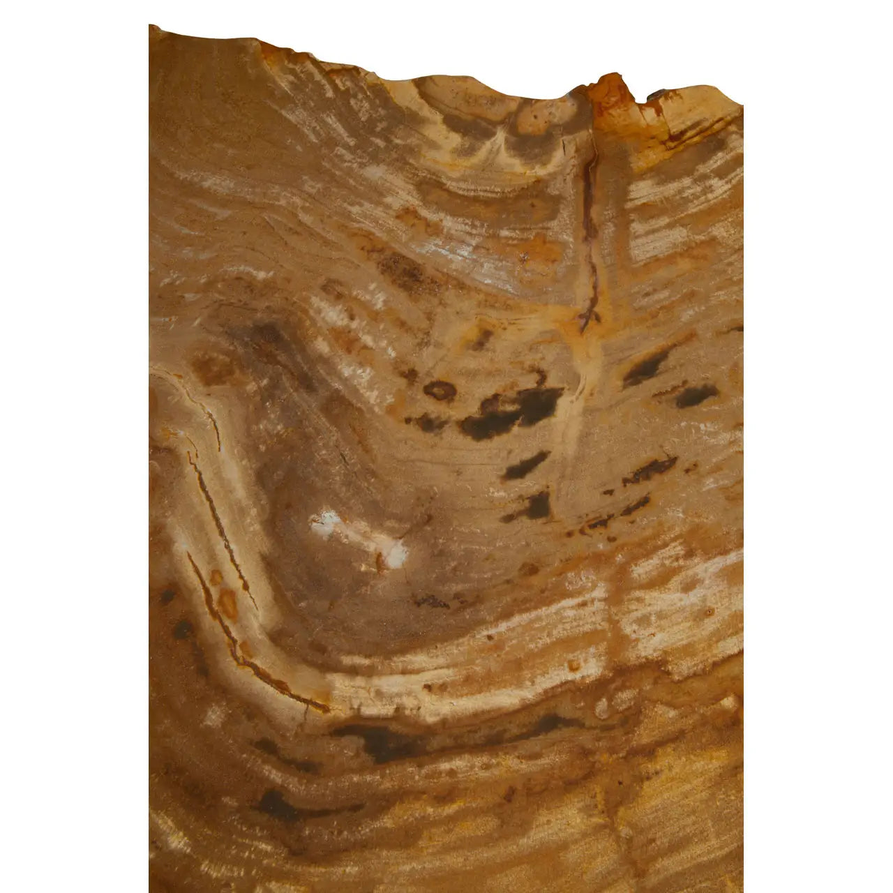 Natural wood small side table. 