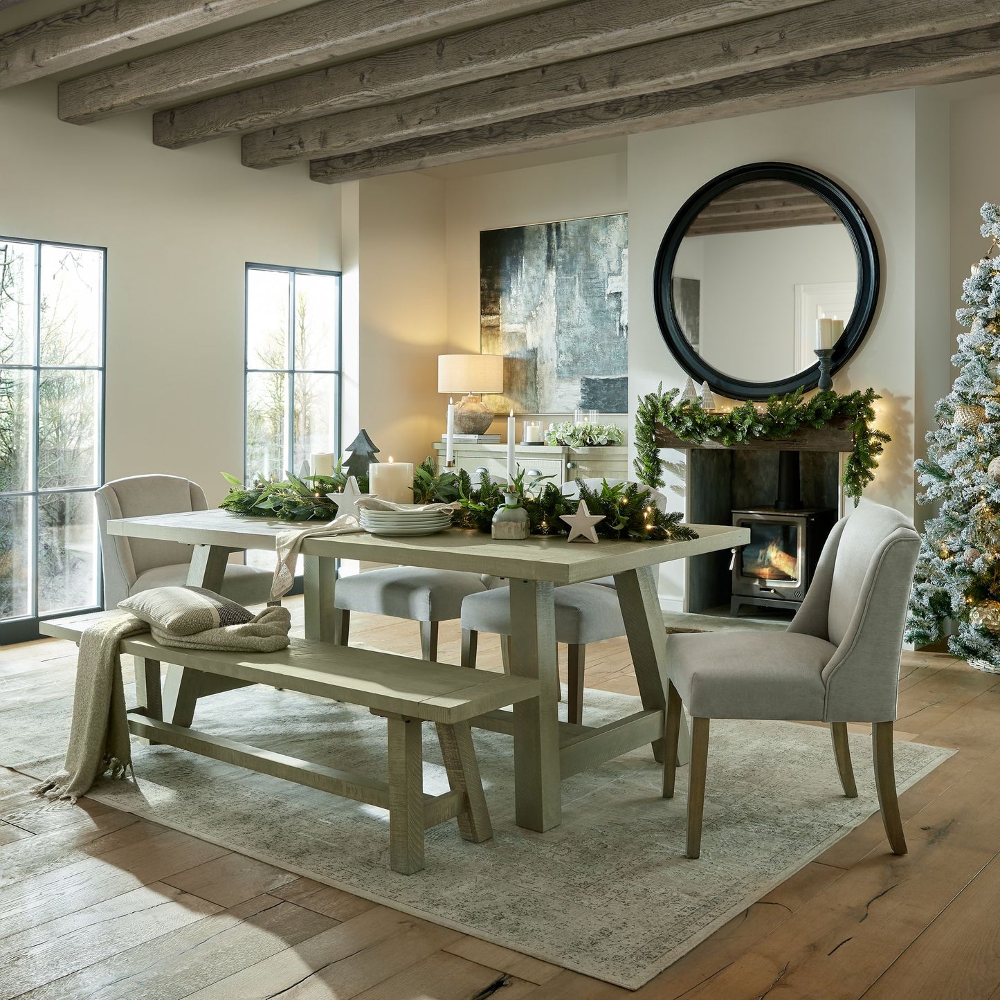 Savannah Collection Dining Bench