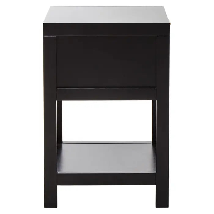 Sherwood Black Wood Side Table
